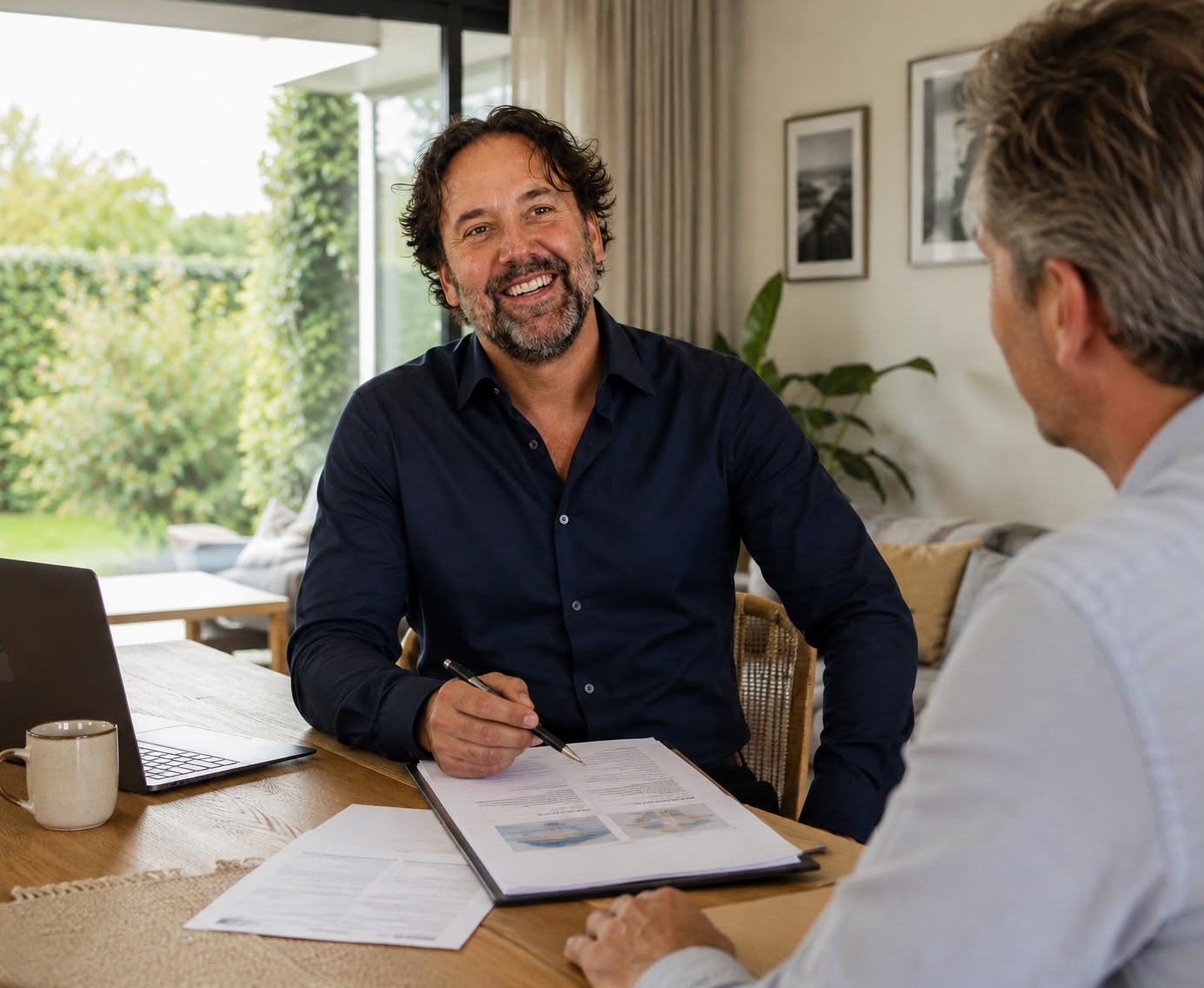Een persoonlijk adviesgesprek aan de keukentafel